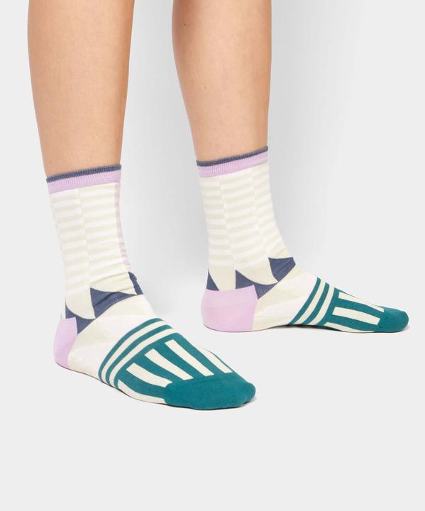 Produktbild DillySocks Socken "Premium pastel tile" ecru (Einzelpack, 35 - 38)