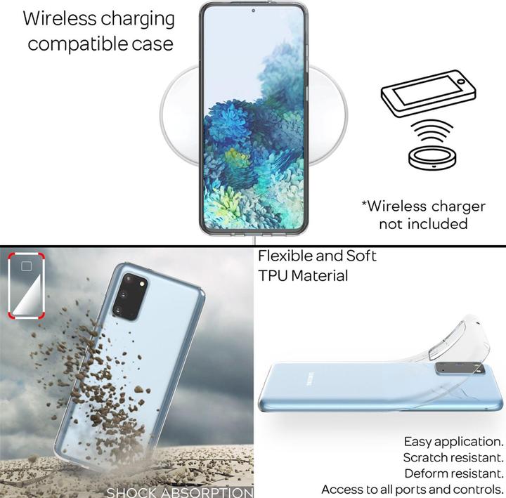 Actual product image Nalia Mobile phone cover (Samsung Galaxy S20)