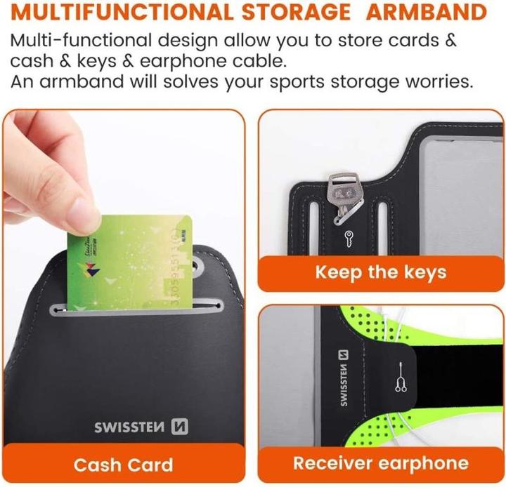 Actual product image Swissten Armand mobile phone case size 6.0"