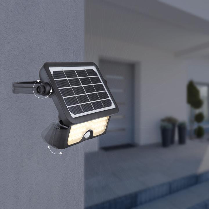 Actual product image Globo Solar light black 1xLED (IP65)