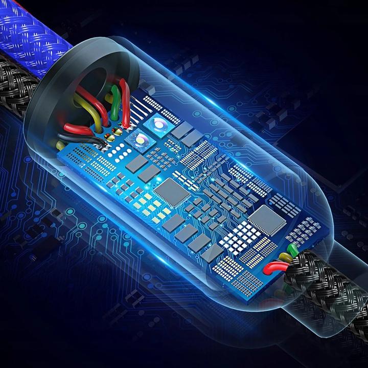 Produktbild Baseus Three Primary Colors 3-in-1 (1.20 m, USB 2.0)