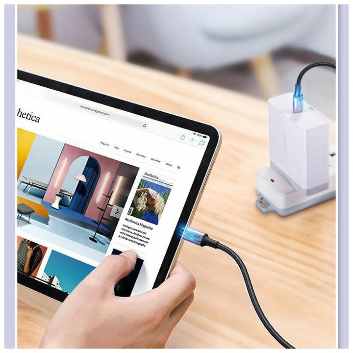Actual product image Ugreen USB-C 2.0 to USB-C 2.0 5A Data Cable (2 m, USB 2.0)