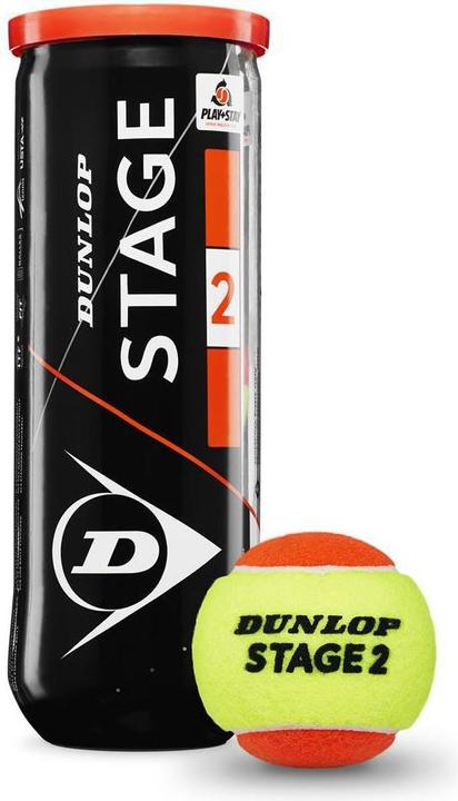Dunlop Tennis Balls Stage 2 Orange Itf