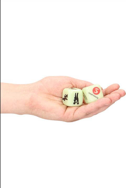 Actual product image S-Line Light Up Your Sexy Night Dice - Glow in the Dark (Dice games)