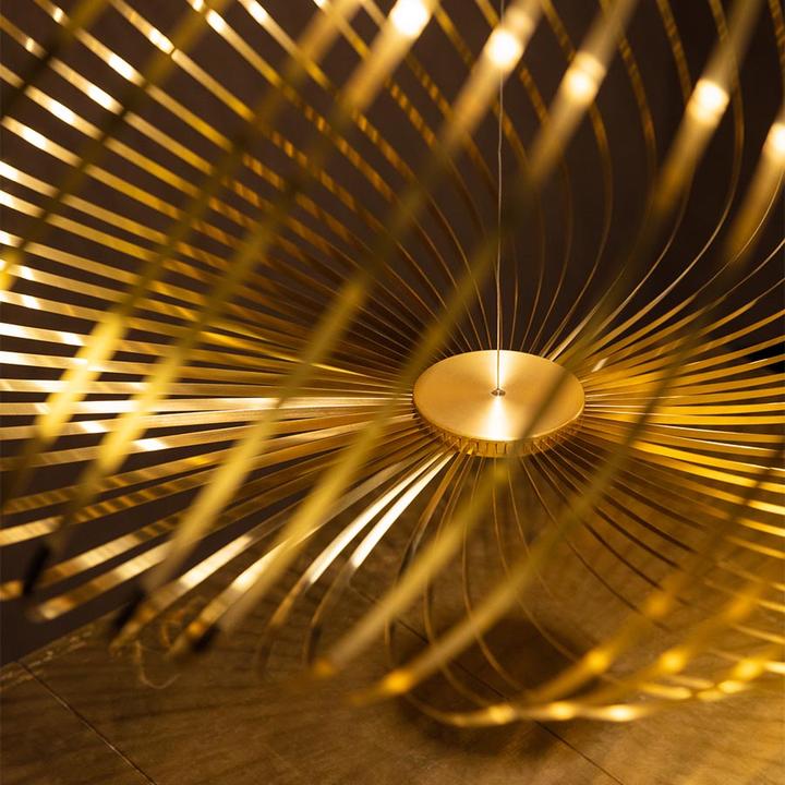 Actual product image Tom Dixon Spring pendant light Large Brass (800 lm)