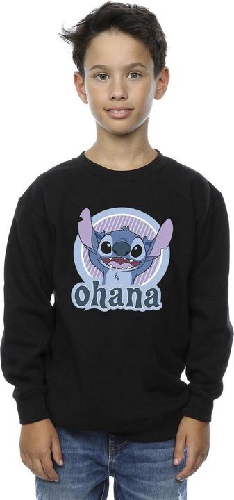 Produktbild Disney Lilo And Stitch Ohana Circle Sweatshirt Jungen (128)
