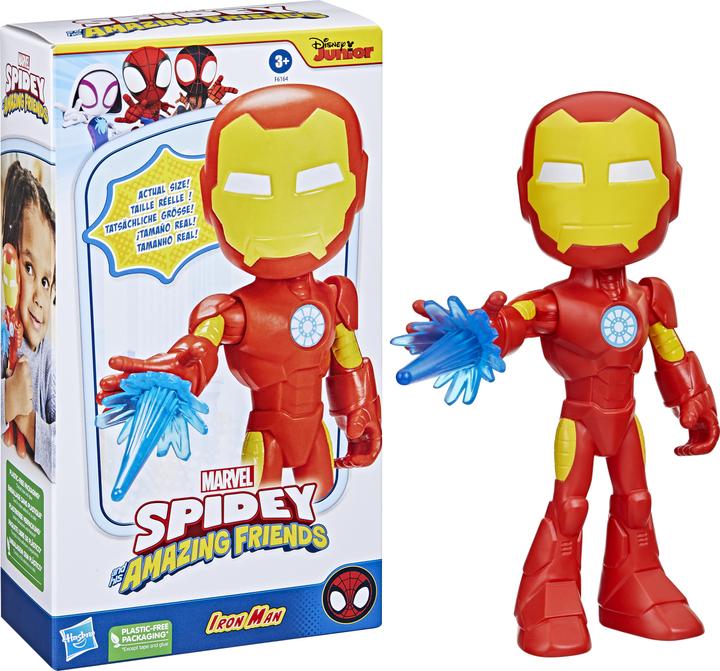 Immagine prodotto Hasbro Figura d'azione di Iron Man in formato super, giocattolo da supereroe per Ki