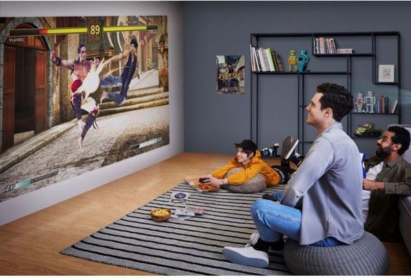 Actual product image BenQ TK710STI UHD (3840X2160) DLP PR (4K, 3200 lm, 0.69 - 0.83:1)