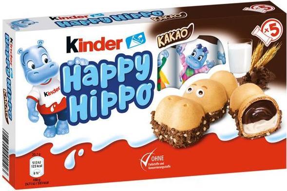 Immagine prodotto Kinder Ippopotamo felice 103,5 g (122 g)