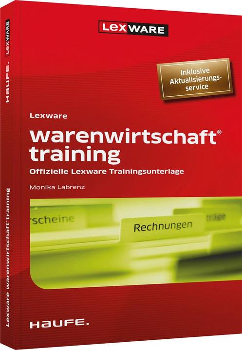 Actual product image Lexware warenwirtschaft® training (German, Monika Labrenz, 2022)