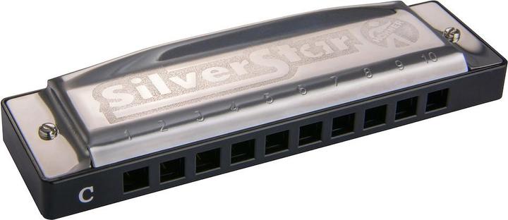 Actual product image Hohner Silver Star M5040167 (Harmonica, Diatonic, C major)