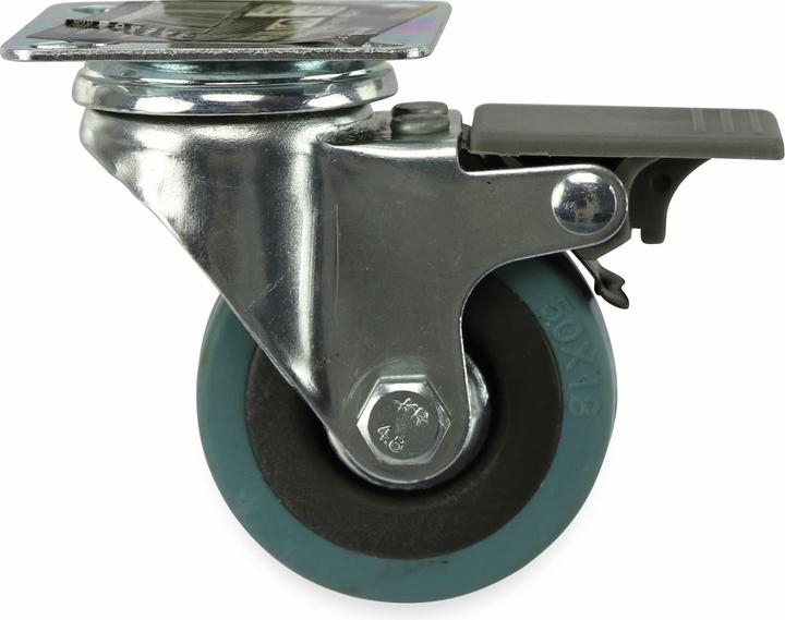 Actual product image Masterproof Swivel castor ball bearing 4059, Ø 50 mm, braked