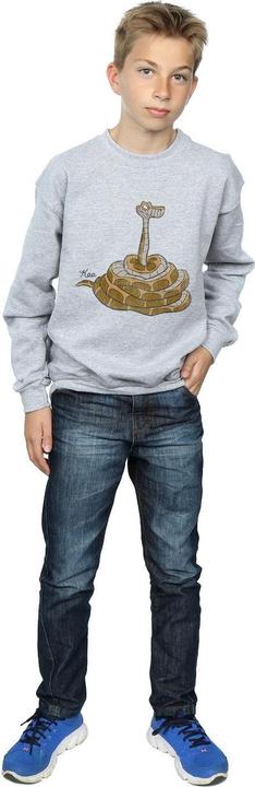 Actual product image Disney Boys The Jungle Book Classic Kaa Sweatshirt (140, 146)