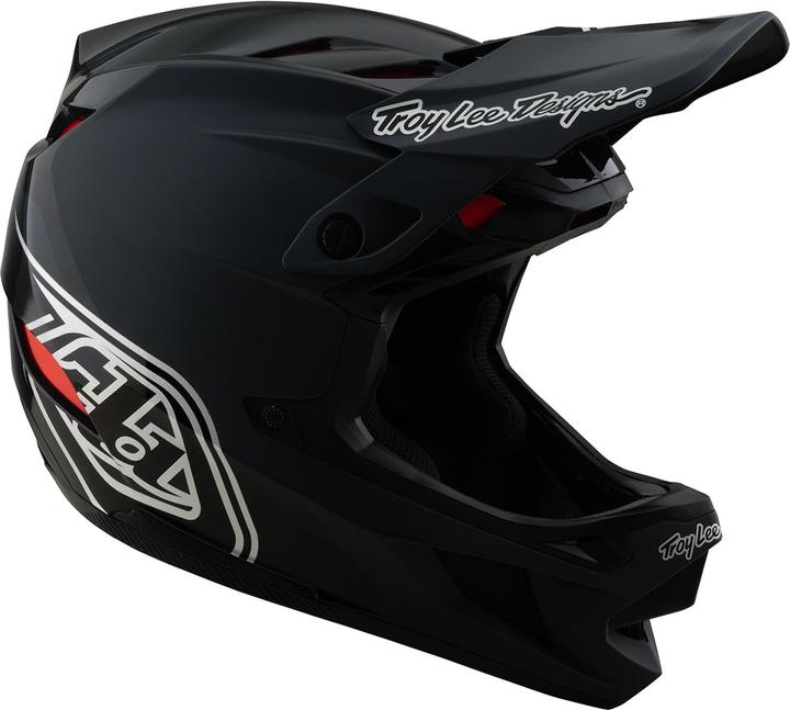 Produktbild Troy Lee Designs D4 Polyacrylite MIPS Helm, Shadow, black, S | 55-56cm