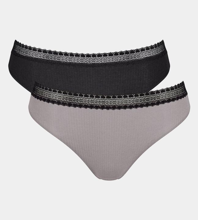 Produktbild Sloggi GO Ribbed Tai C2P (XS, 2er Pack)