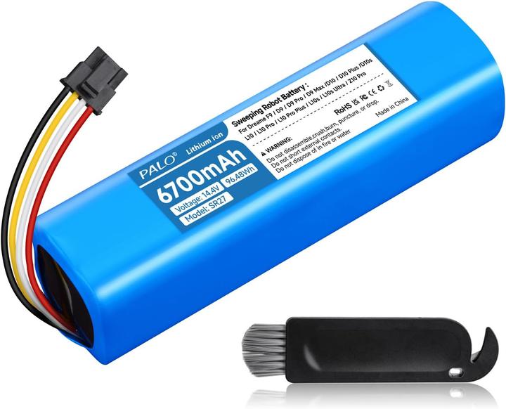 Actual product image Palogreen Ersatzakku für Dreame & Xiaomi Saugroboter