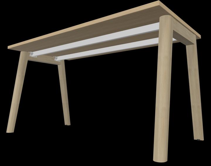 Actual product image Narbutas Nova Wood desk (1400 x 700 x 740 mm)