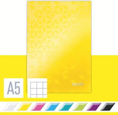Actual product image Leitz WOW - Notebook (A5, Checked, Soft cover)