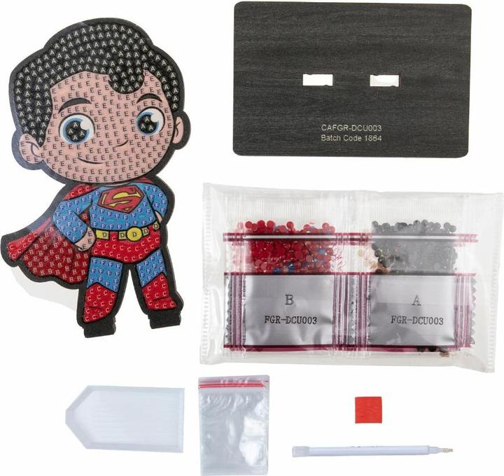 Produktbild Craft Buddy Superman, Crystal Art Buddy ca. 11x8cm