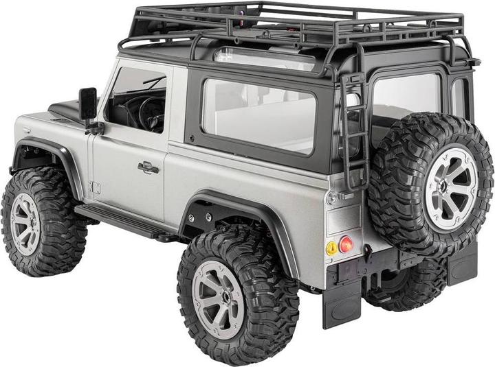 Produktbild Reely Silber Brushed 1:16 RC Einsteiger Modellauto Elektro Crawler Allradantrieb (4WD) RtR 2,4GHz I (RTR Ready-to-Run)