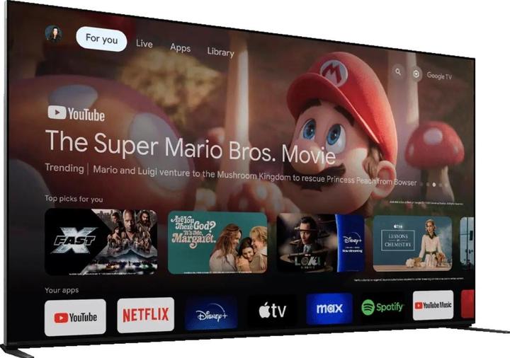 Image du produit Sony K-65XR90 (65", Bravia 9, QLED, Mini-LED, 4K, 2024)