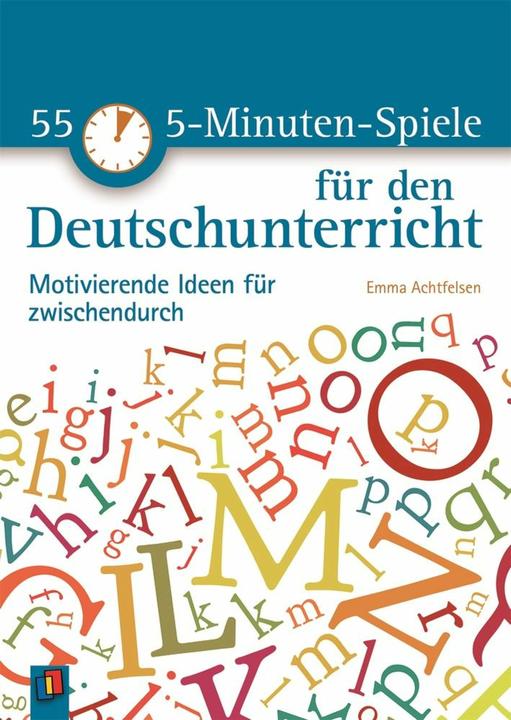 Immagine prodotto 55 giochi da 5 minuti per le lezioni di tedesco (Tedesco, Emma Achtfelsen, 2016)