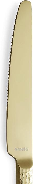 Actual product image Amefa Cutlery set 24 pieces hammered PVD champagne 3319 Felicity (24 Piece, Cutlery set)