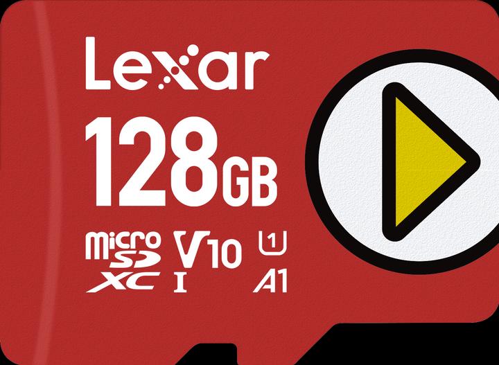 Lexar Carte Mémoire Micro Sd Play - 128go (128 GB, microSDXC, UHS-I)