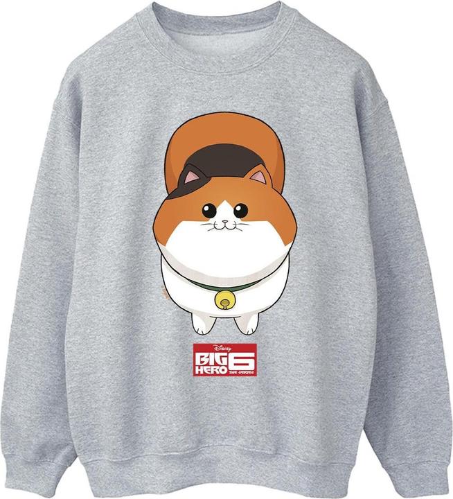 Disney Big Hero 6 Baymax Kitten Face Sweatshirt