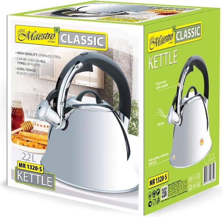 Actual product image Maestro Non-electric kettle MR-1320-S (2.20 l)