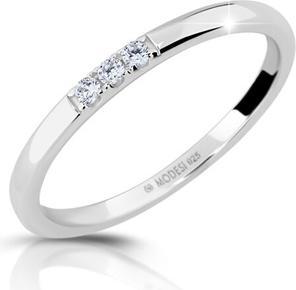 Produktbild Modesi Delicate silver ring with zircons M01014 - Circuit: 60 mm (60)