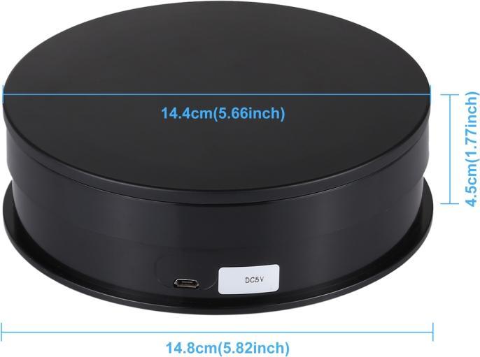 Actual product image Puluz 360° Electric turntable (Further accessories)