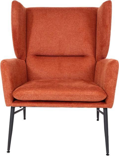 Immagine prodotto Mendler Sedia da salotto HWC-L62, tessuto/metallo tessile - terracotta-marrone