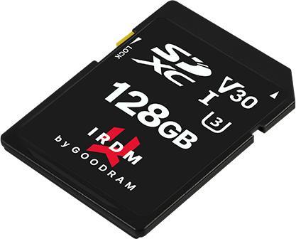 Produktbild Goodram IR-S3A0-1280R12 Speicherkarte SDXC UHS-I (128 GB, SDXC, U3, UHS-I)