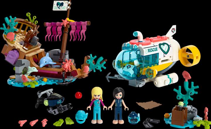 Immagine prodotto LEGO Scialuppa di salvataggio per delfini (41378, LEGO Friends)