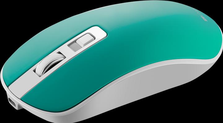 Actual product image Canyon Wireless rechargeable mouse with silent buttons MW-18, Aquamarine (Wireless)