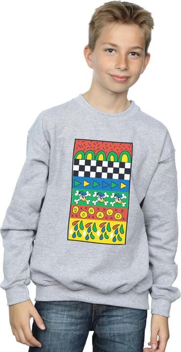 Immagine prodotto Disney Donald Duck Vintage Pattern Felpa Ragazzi (152, 158)