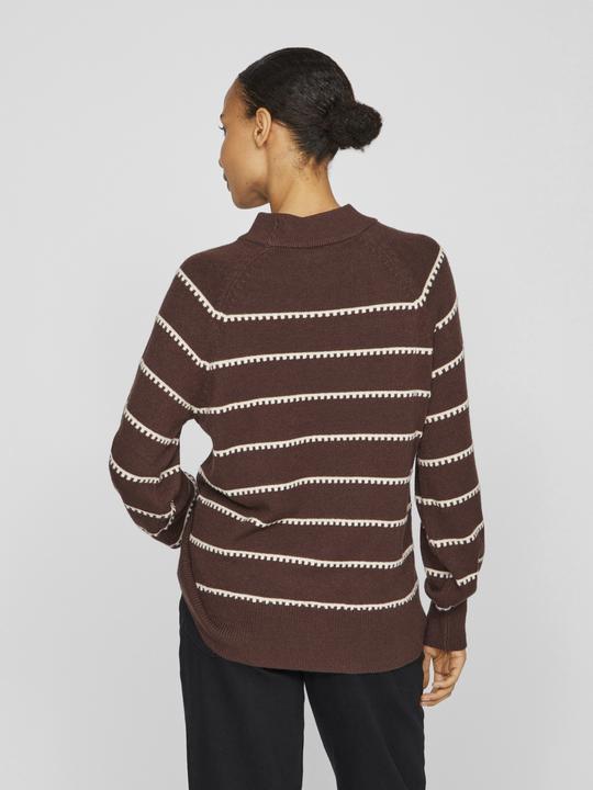 Produktbild Vila Gestreifter Strickpullover (S)