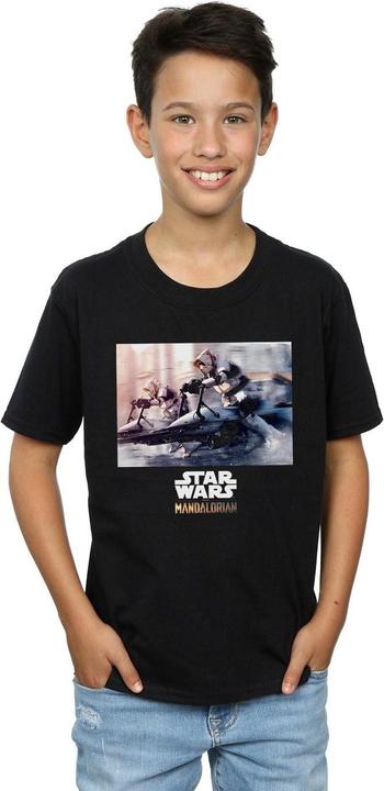 Immagine prodotto Star Wars The Mandalorian Scout Troopers Maglietta Ragazzi (152, 158)
