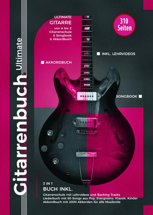 Actual product image Schulz:Gitarrenbuch Ultimate - über 300 (German, Dirk Baumgärtner, 2020)