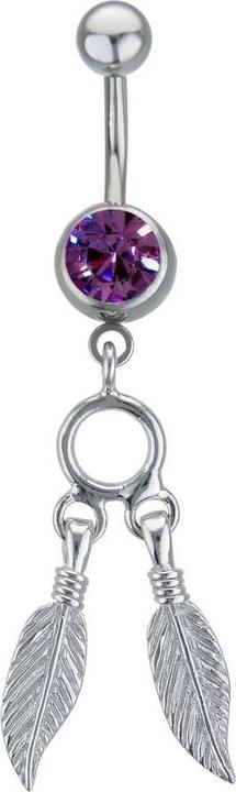 Produktbild Bijouteria Bauchpiercing (Edelstahl, Messing, Kristall)