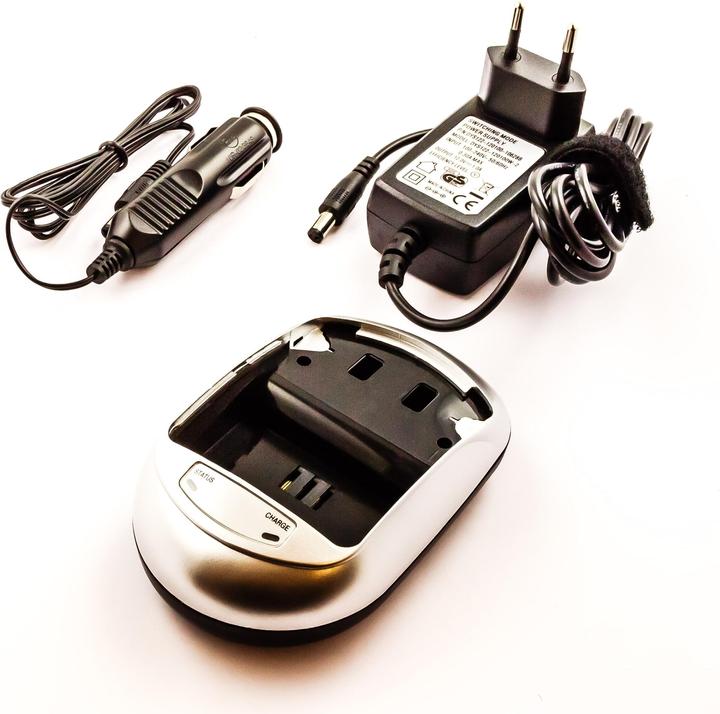 Image du produit AGI Chargeur compatible avec les batteries d'appareils photo numériques et de caméscopes (Chargeur)