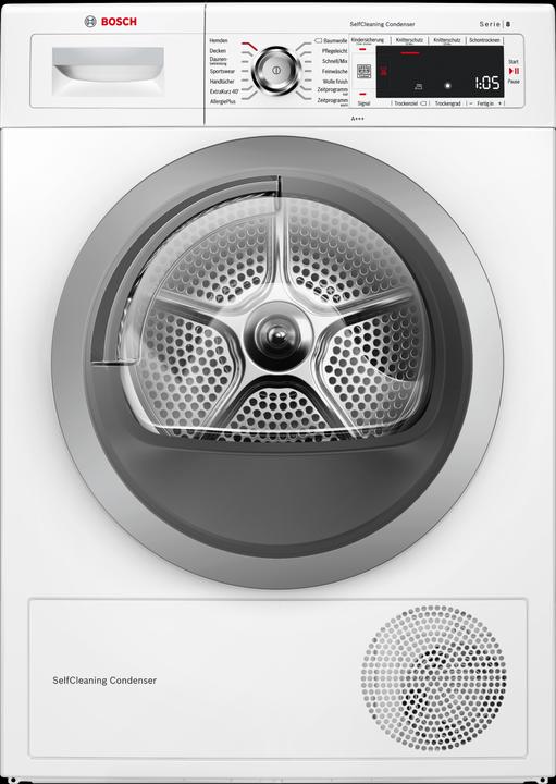 Bosch Hausgeräte WTW875W0 (8 kg, Rechts)