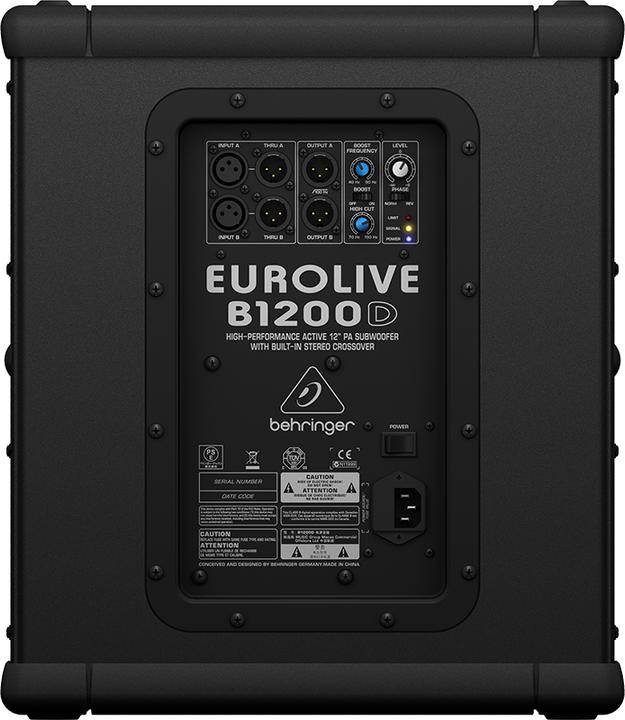 Produktbild Behringer Eurolive B1200D-PRO (Subwoofer aktiv)