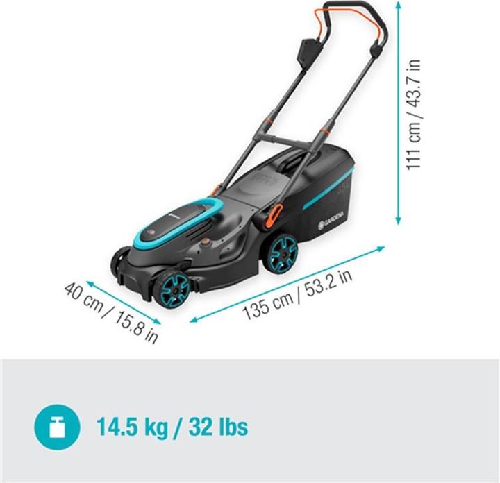 Produktbild Gardena PowerMax 37/36V P4A solo (Akkubetrieb)