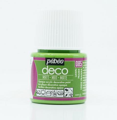 Immagine prodotto Pebeo Deco Colore acrilica opaco (Verde prato, 45 ml)