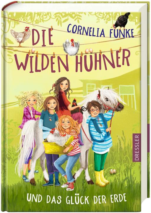 Actual product image Die Wilden Hühner und das Glück der Erde (German, Cornelia Funke, 2019)