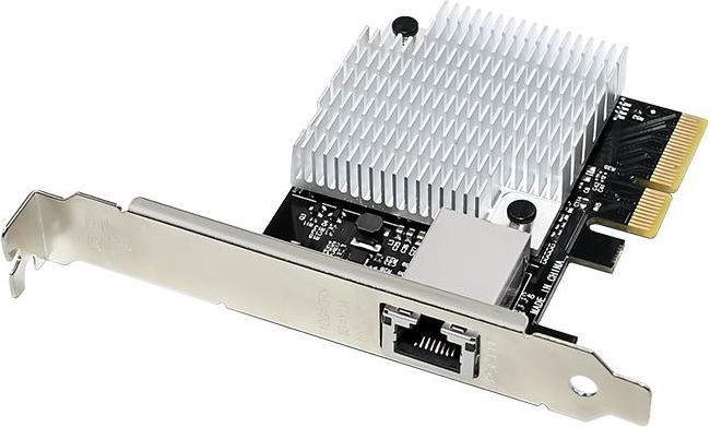 Immagine prodotto Allnet PCIe 10G X4 10G/5G/2,5G/1GBit Single Port PCIe LAN Card - Copper RJ45 "NbaseT" ALL0138v4-1-10 (PCIe)