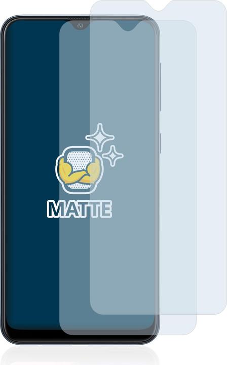 Actual product image BROTECT Anti-glare screen protector matt (2 Piece, Samsung Galaxy A10)