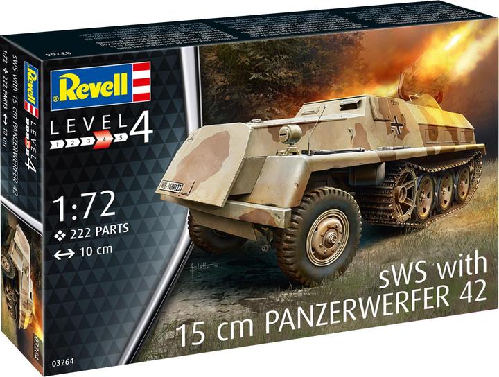 Actual product image Revell Tank launcher 42